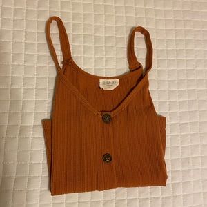 4/$20 burnt orange tank